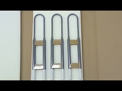 Fornalha de aglomeração do elemento de aquecimento da fornalha elétrica MoSi2 até 1800 graus